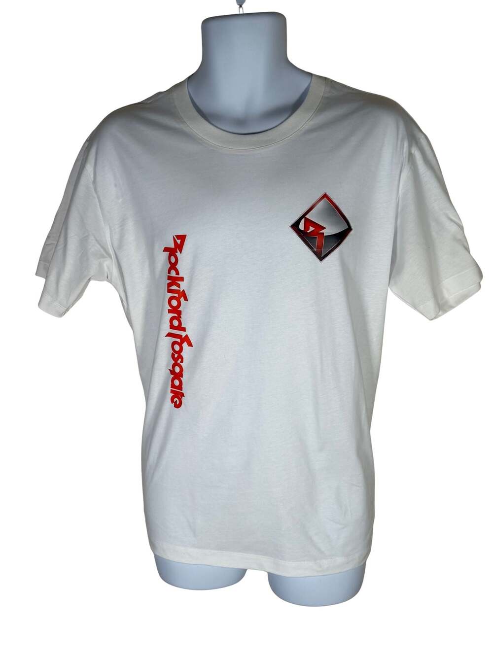 Rockford Fosgate Audio Logo T-Shirt White unisex Medium